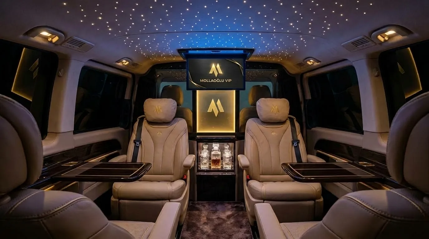 Mercedes Vito VIP İç Tasarım Deri Koltuklar